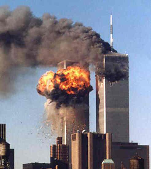 twin towers attack. Twin Towers 9/11 attack