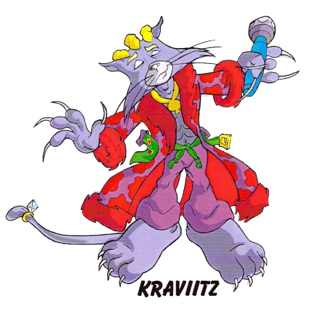 Kravitz Cat design by Jerry Brice