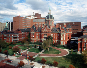 Johns Hopkins Medical Campus was the scene of a shooting,murder and suicide today...
