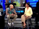 Chris wishing he could beat down Robin Roberts…if only they were alone!